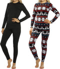 Thermal Underwear for Women Long Johns Base Layer Thermals Set | Warm Fleece Lined Top & Bottom Thermal Set, Winter Clothing for Cold Weather,Moisture-Wicking, Heat Retention, Ultra Soft