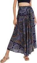Long Boho Skirts for Women - Bohemian Hippie Maxi Summer Skirt