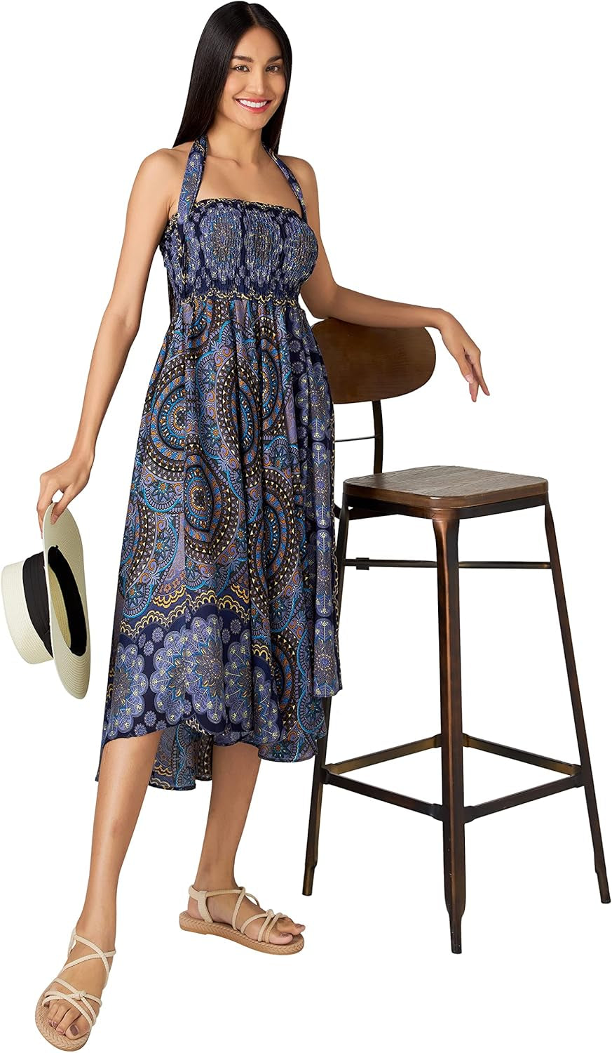 Long Boho Skirts for Women - Bohemian Hippie Maxi Summer Skirt