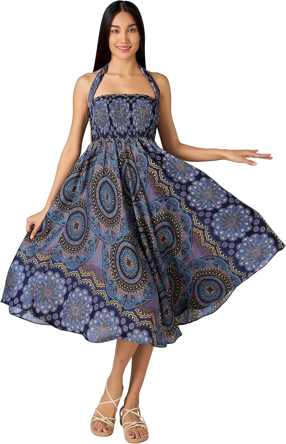 Long Boho Skirts for Women - Bohemian Hippie Maxi Summer Skirt